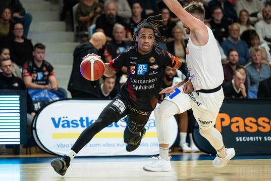 Borås Jarred Godfrey och Uppsalas Lukas Friberg