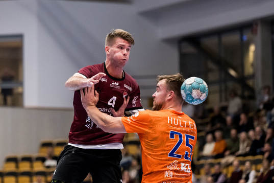 Lugis André Tuzov och IFK Kristianstads Ludvig Åström