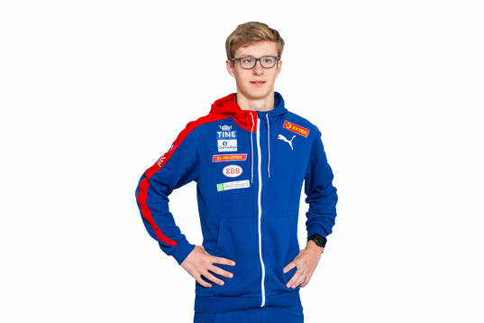 Skjalg Kongssund of the Norwegian national athletics team