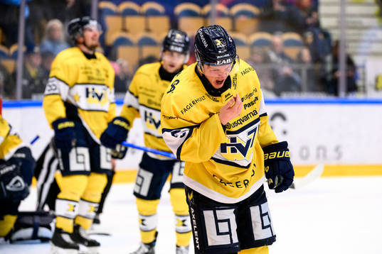 HV71s Victor Sjöholm har ont
