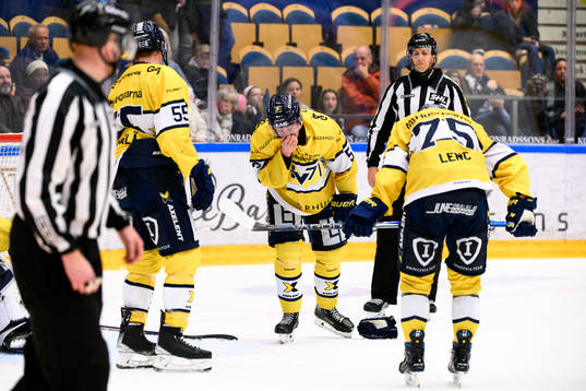 HV71s Victor Sjöholm har ont