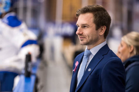 Leksands målvaktstränare Alexander Millner