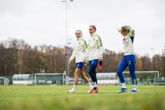 Matilda Vinberg, Nathalie Björn and Hanna Lundkvist of