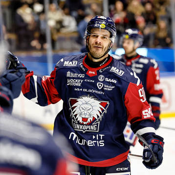 Linköpings Lance Bouma jublar
