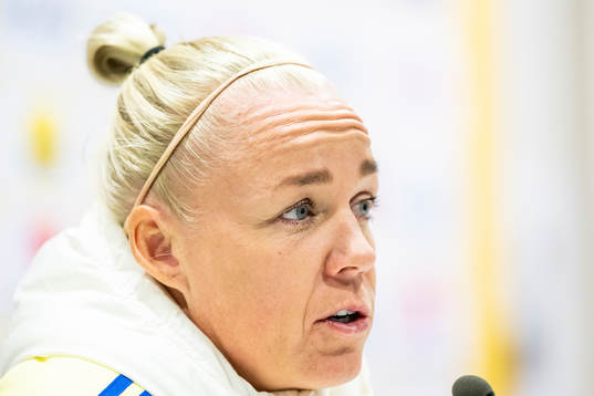 Caroline Seger of the Swedish women's national football team