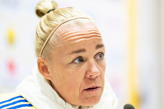 Caroline Seger of the Swedish women's national football team