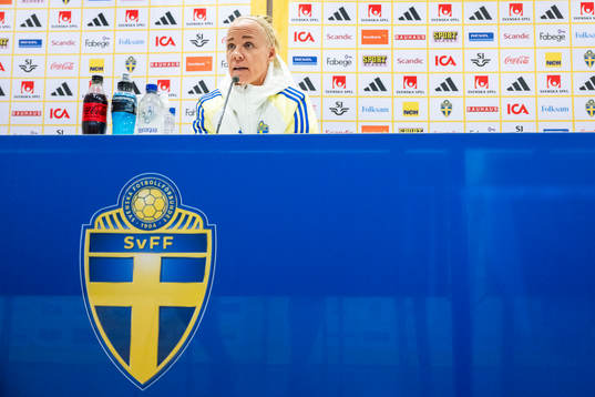 Caroline Seger of the Swedish women's national football team