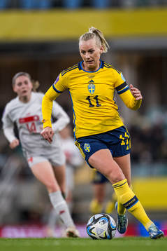 Stina Blackstenius of Sweden