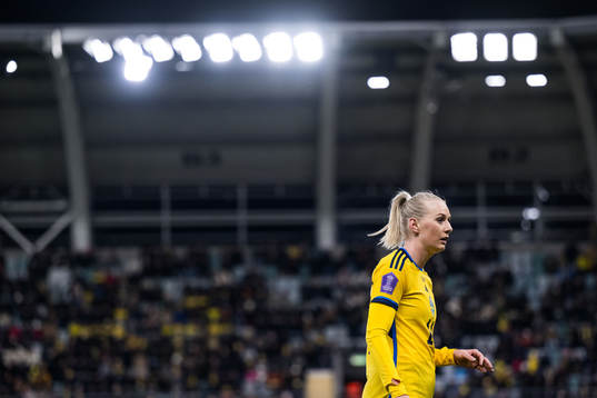Stina Blackstenius of Sweden