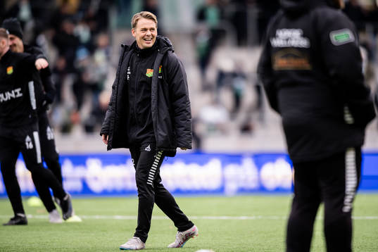 GAIS tränare Fredrik Holmberg