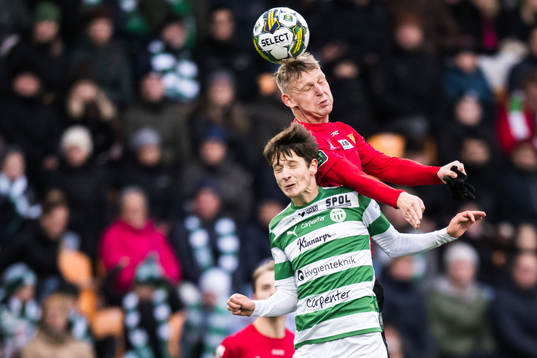 Västerås SKs Olle Edlund och GAISs Joackim Åberg
