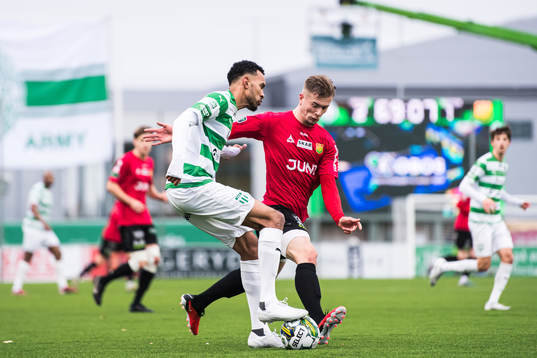 Västerås SKs Alex Douglas och GAISs Alexander Ahl