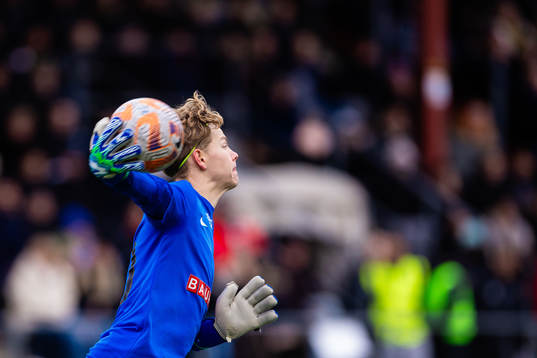 Brommapojkarnas målvakt Olle Eliasson
