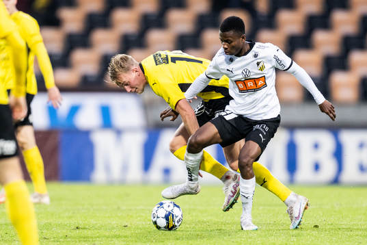 Bläddra bland fler bilder av Fotboll, Allsvenskan, Mjällby - Häcken
