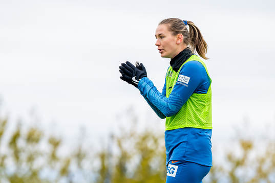 Elisabeth Terland of the Norwegian women's national