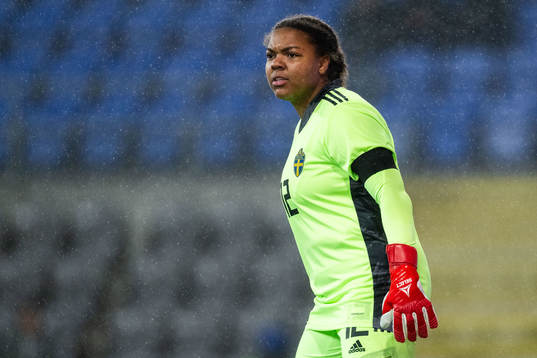 Goalkeeper Serina Iddrisu Backmark of Sweden