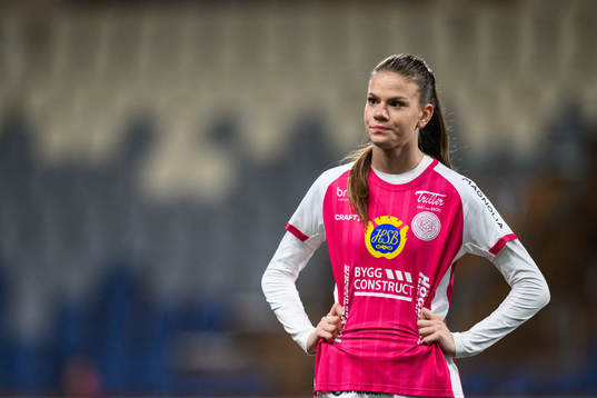 IK Uppsalas Bella Andersson deppar