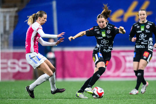 IK Uppsalas Wilma Öhman och