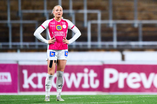 IK Uppsalas Klara Folkesson deppar