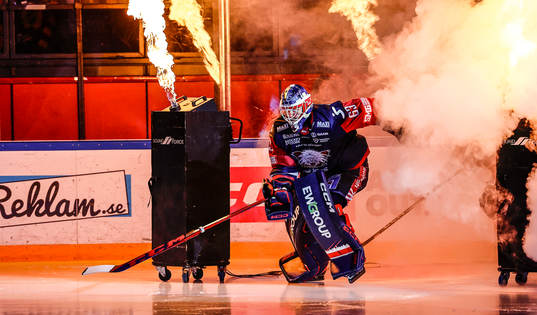 Linköpings målvakt Marcus Högberg
