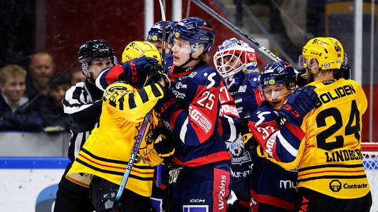 under ishockeymatchen i SHL mellan Linköping och