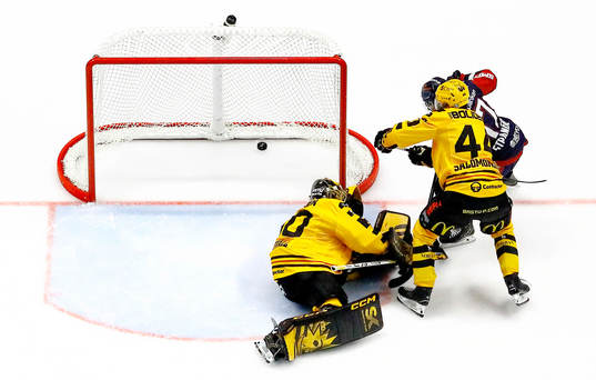 Mål 2-0 av Linköpings Sebastian Strandberg förbi