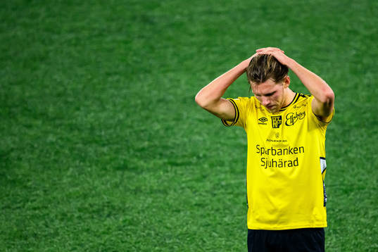 Elfsborgs Noah Söderberg deppar