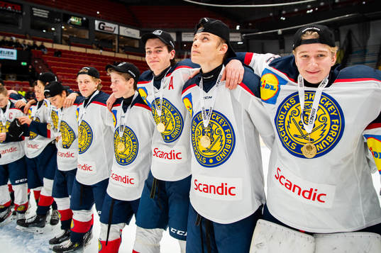 Stockholm Nords spelare med guldmedaljer