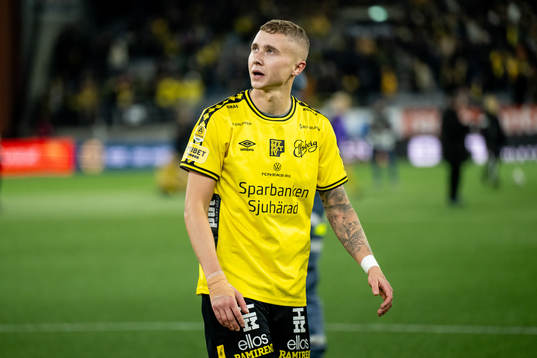 Elfsborgs Sebastian Holmen deppar