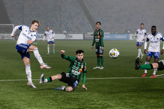 IFK Norrköpings Isak Andri Sigurgeirsson gör 3-3