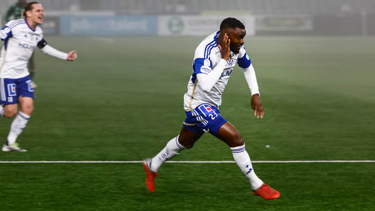 IFK Norrköpings Maic Sema jublar