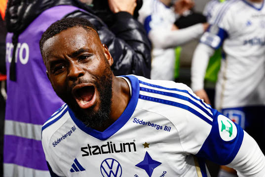 IFK Norrköpings Maic Sema jublar