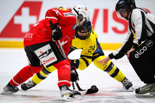Sinja Leemann of Switzerland and Ebba Hedqvist of Sweden
