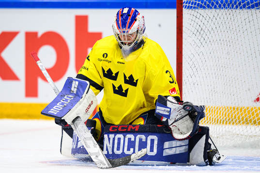Goaltender Ebba Svensson Träff of Sweden