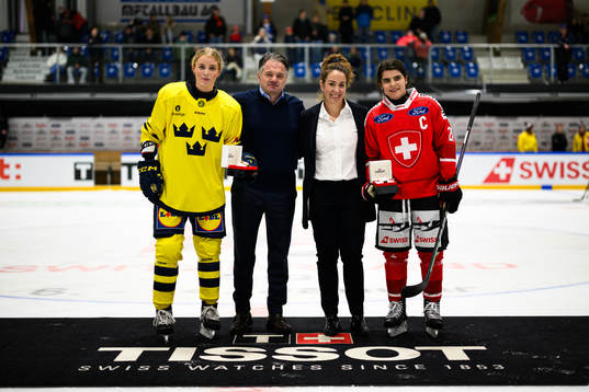 Emma Forsgren of Sweden and Noemi Ryhner of Switzerland are