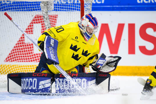 Goaltender Ebba Svensson Träff of Sweden