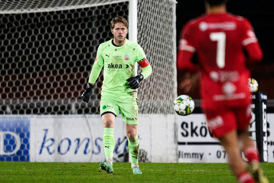 Helsingborgs målvakt Kalle Joelsson