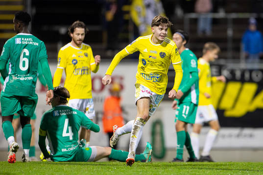 Falkenbergs Remo Gotfredsen Grgic jublar