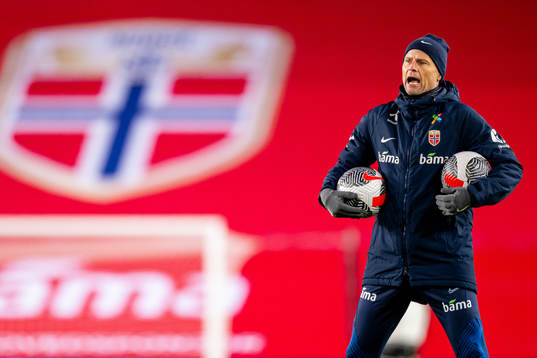 Ståle Solbakken, head coach of the Norwegian national