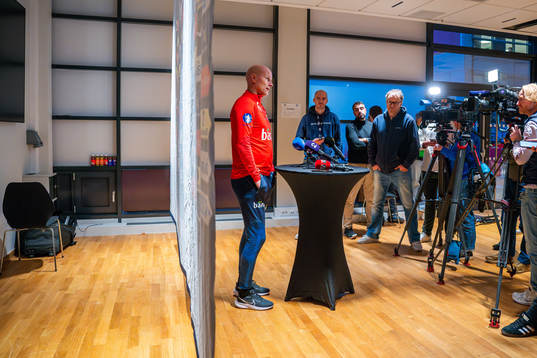 Ståle Solbakken, head coach of the Norwegian national