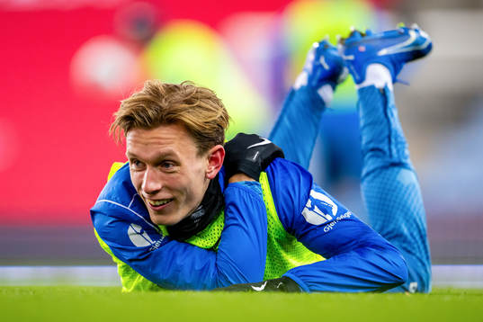 Marcus Holmgren Pedersen of the Norwegian national football
