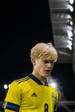 Sveriges Lucas Bergvall deppar