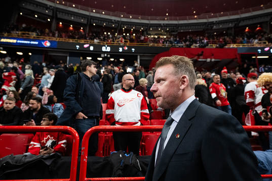 Assistant coach Daniel Alfredsson of Ottawa Senators