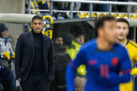 Head coach Michael Reiziger of Netherlands