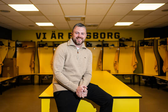 Elfsborgs manager Jimmy Thelin