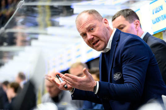 HV71s tränare Johan Lindbom