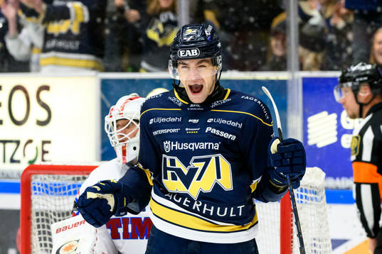 HV71s Radan Lenc jublar
