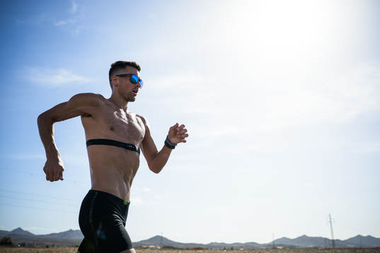 Perseus Karlström of Sweden at an athletics race walk