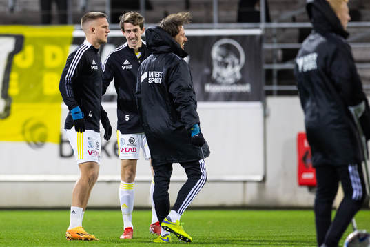 Falkenbergs Tim Stålheden och Adam Eriksson