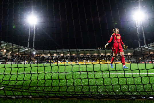 Goalkeeper Misa of Real Madrid looks dejected